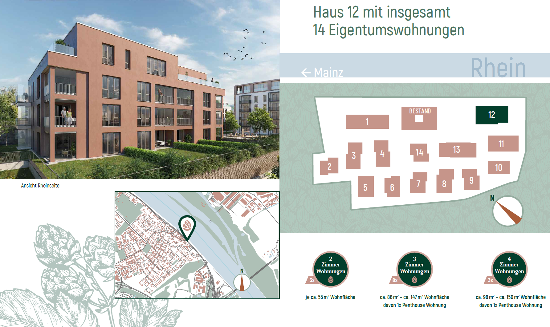 Eigentumswohnungen Mainz-Weisenau